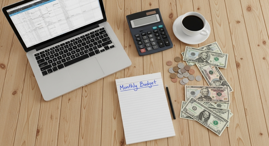 How to Create a Monthly Budget
