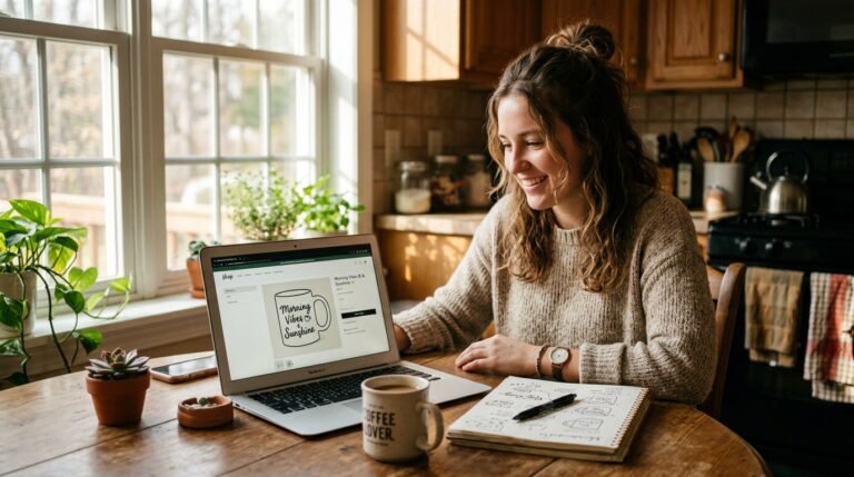 I Made $4,200 With Zero Inventory: My Print-On-Demand Story